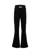 Pantalone per bambina Msgm Kids nero con orlo svasato F6MSJGLG031 110 MSGM KIDS 