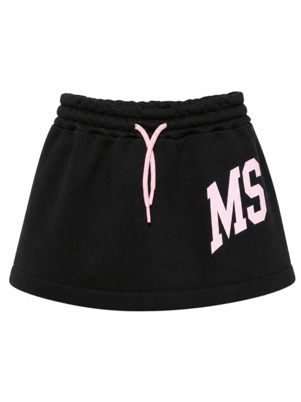 Gonna per bambina MSGM Kids nera con stampa logo F6MSJGSK033 110 MSGM KIDS 