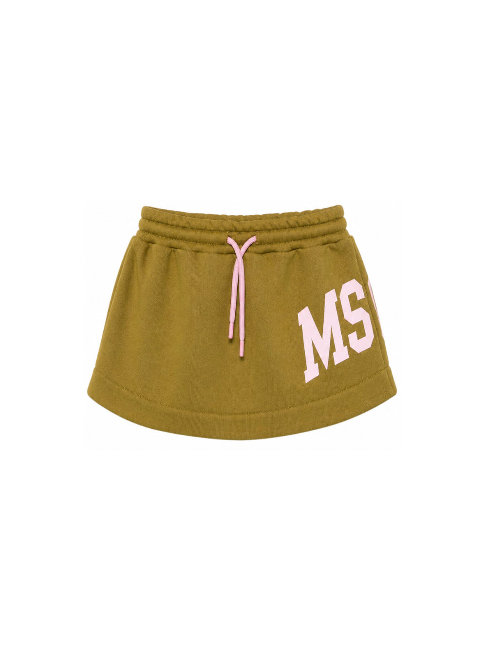 Gonna per bambina MSGM Kids verde con stampa logo F6MSJGSK033 MS089 MSGM KIDS 