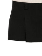 Gonna per bambina Msgm Kids nera con logo ricamato in vita F6MSJGSK101 110 MSGM KIDS 