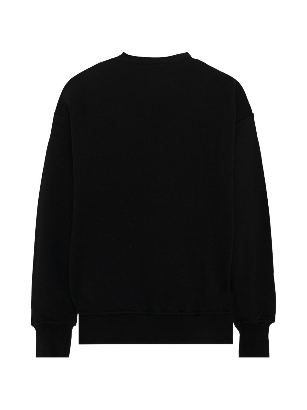Felpa per bambina MSGM Kids nera con logo sul davanti F6MSJGSW208 110 MSGM KIDS 