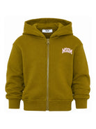Felpa per bambina MSGM Kids verde con logo sul davanti F6MSJGZH032 MS089 MSGM KIDS 