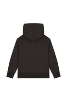 Felpa per bambino MSGM Kids nera con logo sul davanti F6MSJUHS011 943 MSGM KIDS 