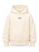 Felpa per bambino MSGM Kids beige con applicazione logo sul retro F6MSJUHS037 013 MSGM KIDS 