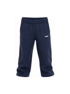 Pantaloni per bambino Msgm Kids bly navy con stampa logo F6MSJUPA192 MS032 MSGM KIDS 