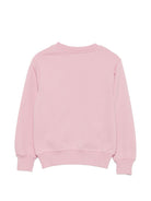 Felpa per bambina MSGM Kids rosa con stampa logo sul davanti F6MSJUSW0009 MS090 MSGM KIDS 