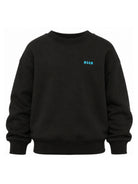 Felpa per bambino MSGM Kids nera con stampa grafica sul retro F6MSJUSW198 110 MSGM KIDS 