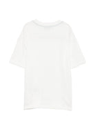 T-shirt per bambino MSGM Kids bianca con stampa grafica F6MSJUTH195 002 MSGM KIDS 