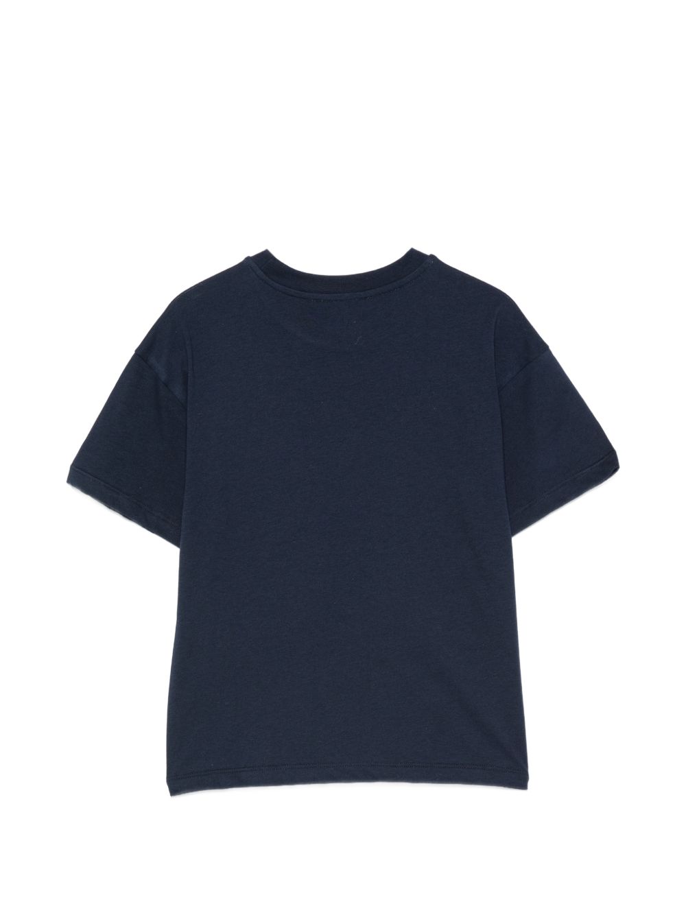 T-shirt per bambino MSGM Kids blu con applicazione sul davanti F6MSJUTH195 MS032 MSGM KIDS 