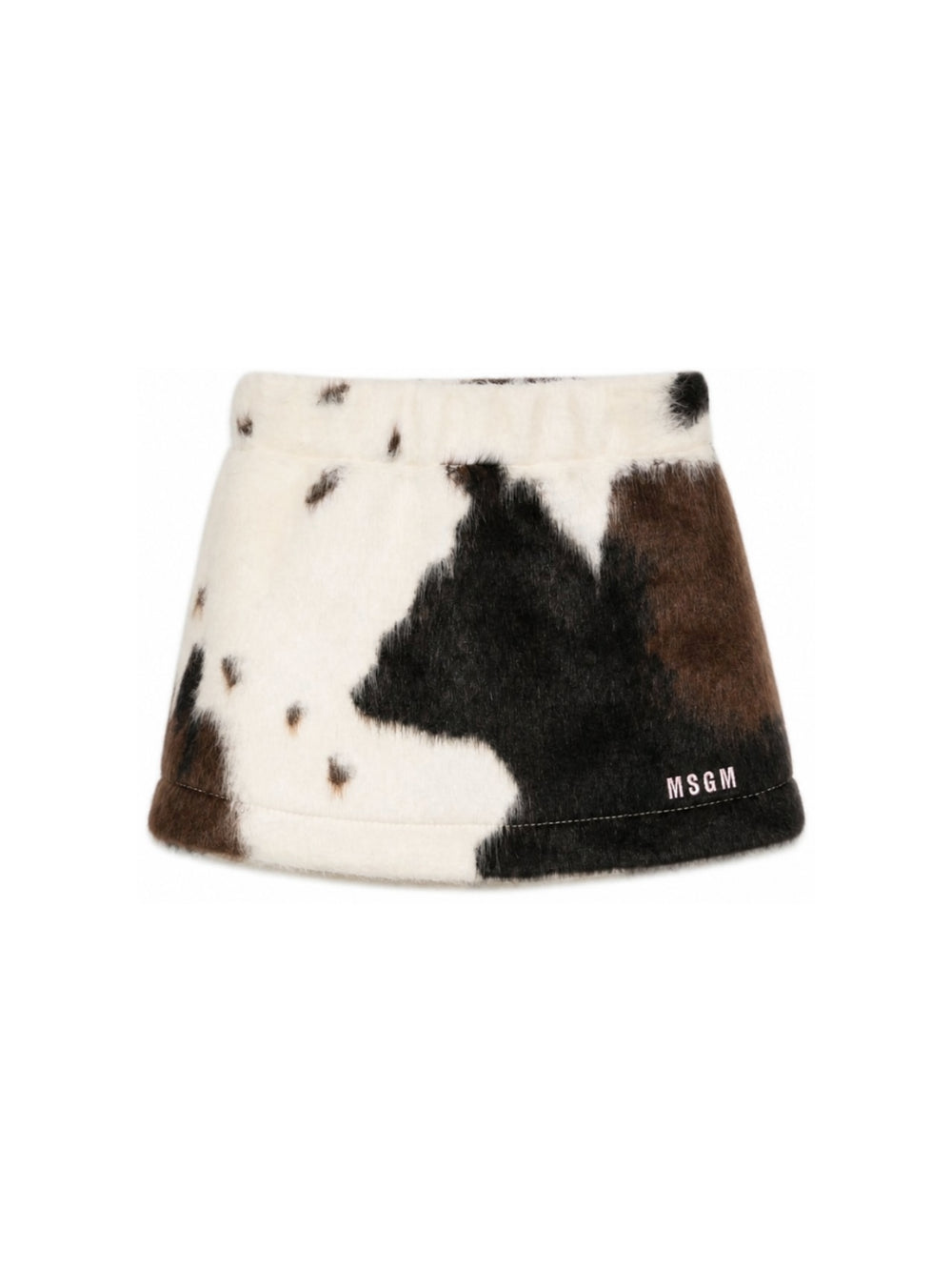 Gonna per neonata MSGM Kids animalier in pelliccia sintetica F6MSNGSK371 MS098 MSGM KIDS 