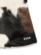 Gonna per neonata MSGM Kids animalier in pelliccia sintetica F6MSNGSK371 MS098 MSGM KIDS 