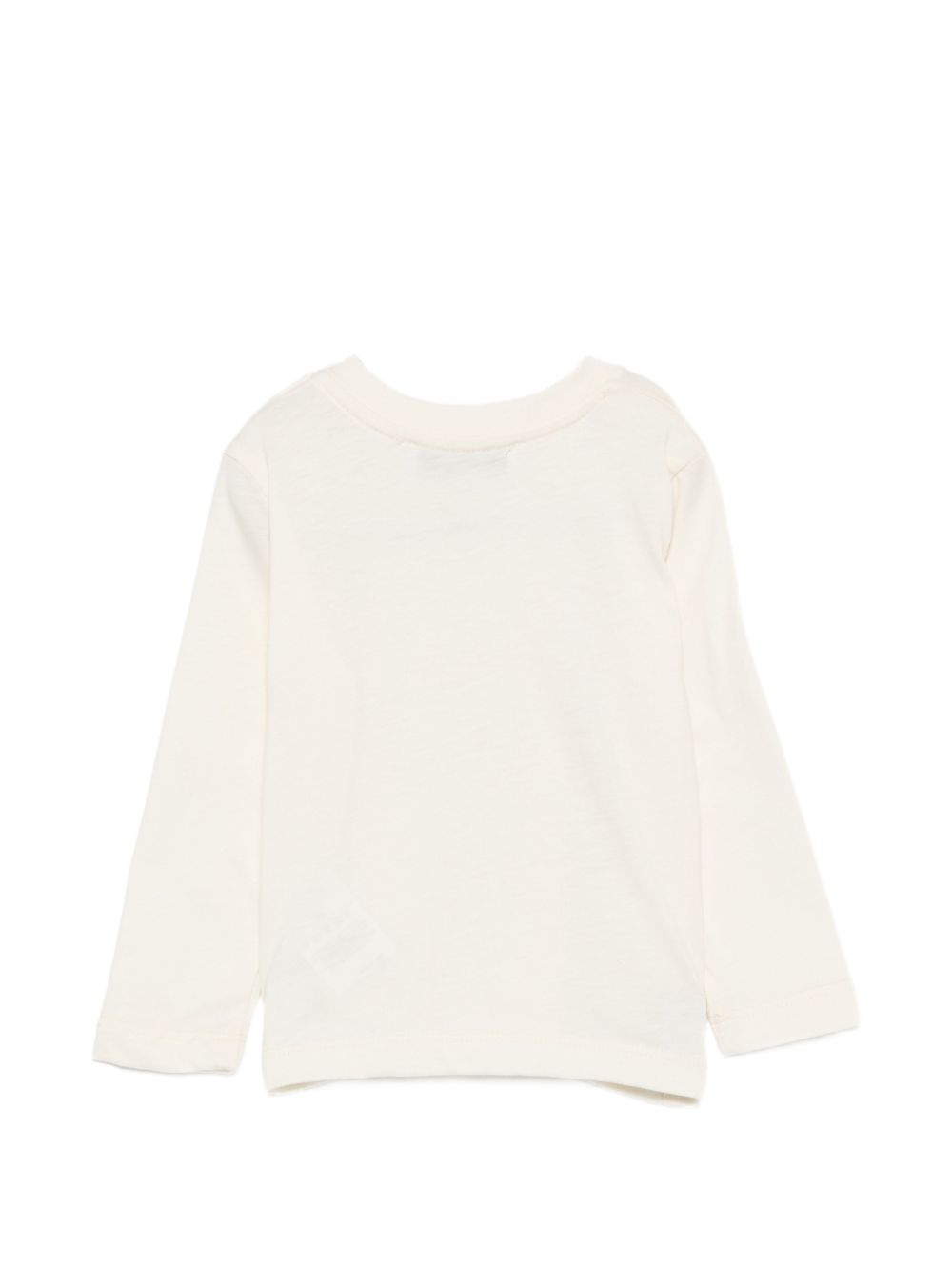 T-shirt per neonata MSGM Kids bianca con logo sul davanti F6MSNGTH367 013 MSGM KIDS 