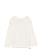 T-shirt per neonata MSGM Kids bianca con logo sul davanti F6MSNGTH367 013 MSGM KIDS 