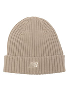 Berretto per bambini New Balance Kids beige a coste con logo AC95708 SOT NEW BALANCE KIDS 