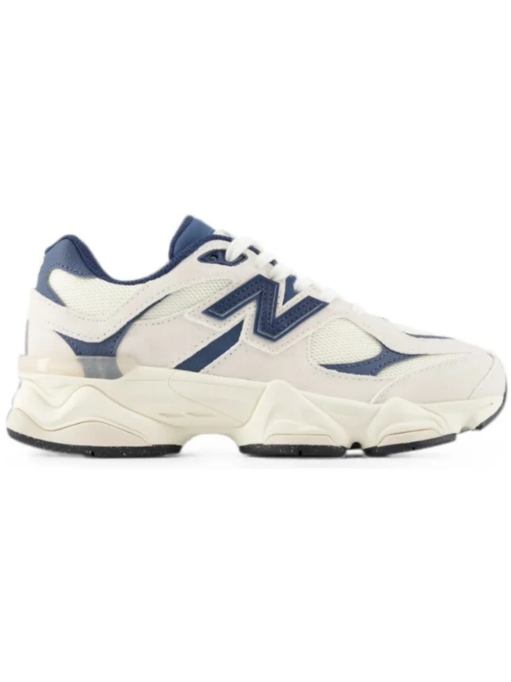 Sneakers 9060 Lace  per bambini New Balance Kids bianche con logo sulla linguetta G9060 2JM NEW BALANCE KIDS 