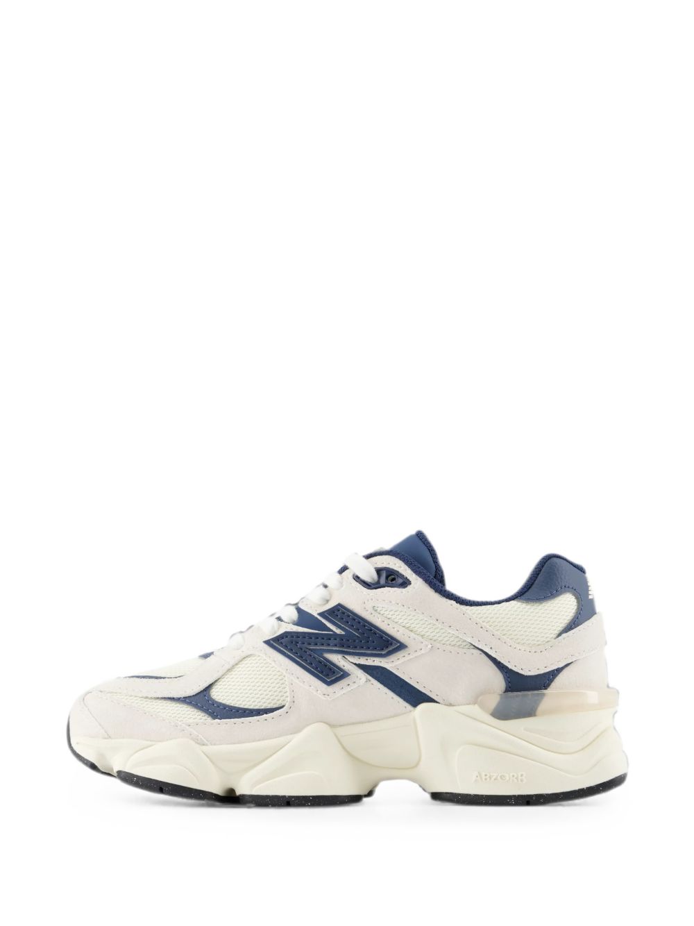 Sneakers 9060 Lace  per bambini New Balance Kids bianche con logo sulla linguetta G9060 2JM NEW BALANCE KIDS 