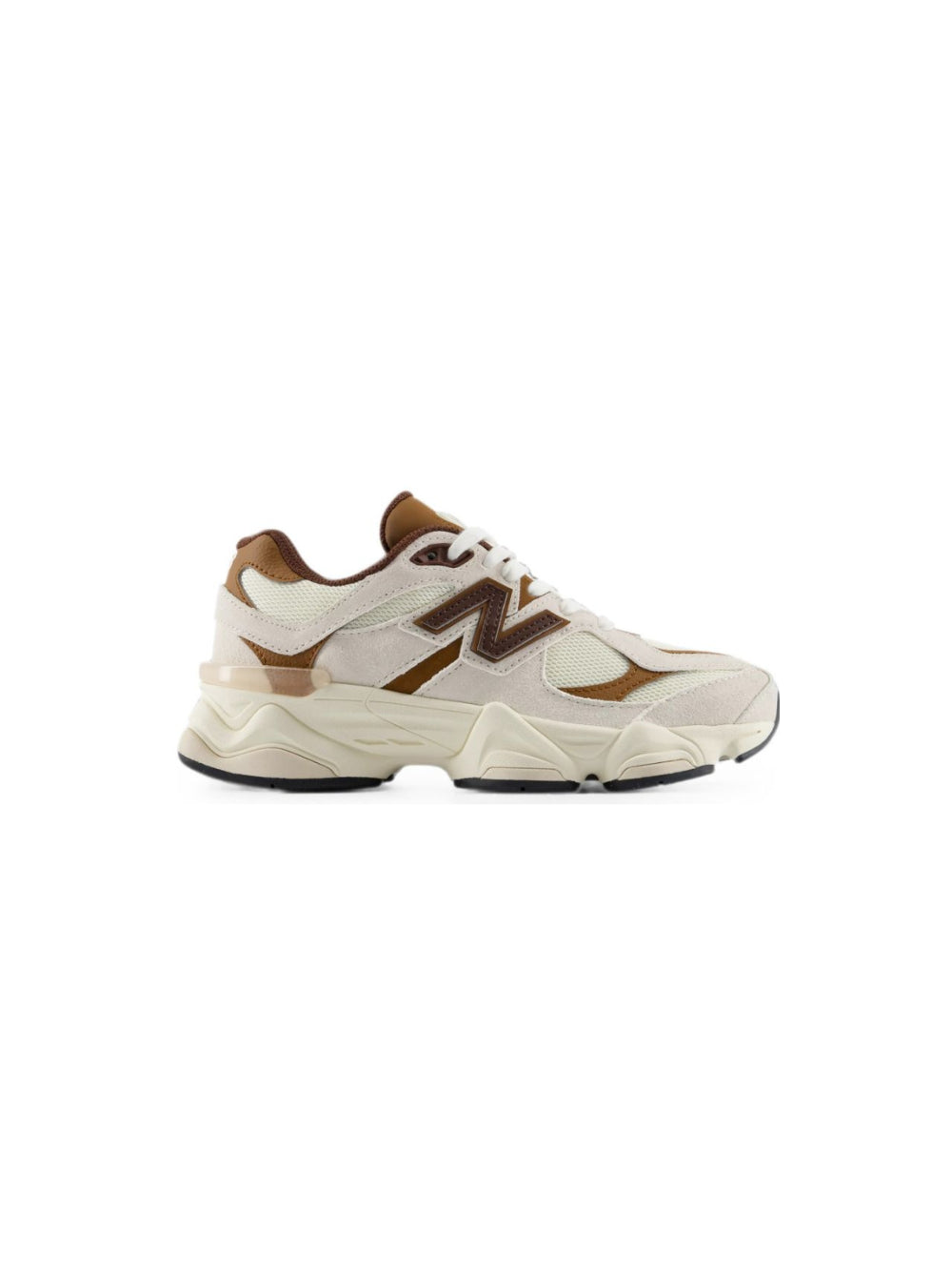 Sneakers 9060 Lace per bambini New Balance Kids bianche con logo sui lati G9060 9SI NEW BALANCE KIDS 