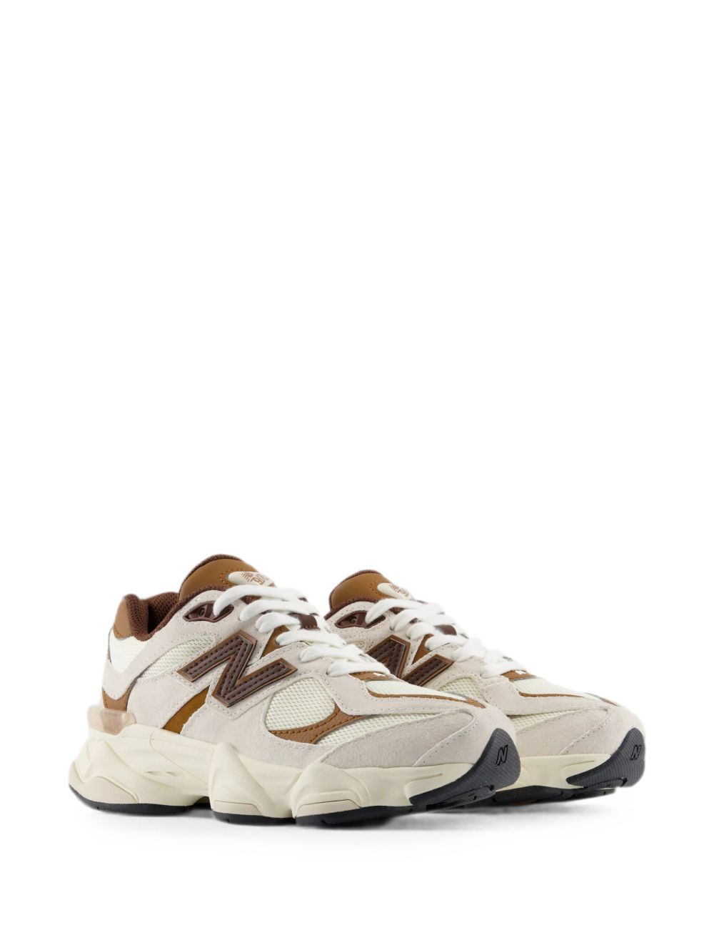 Sneakers 9060 Lace per bambini New Balance Kids bianche con logo sui lati G9060 9SI NEW BALANCE KIDS 