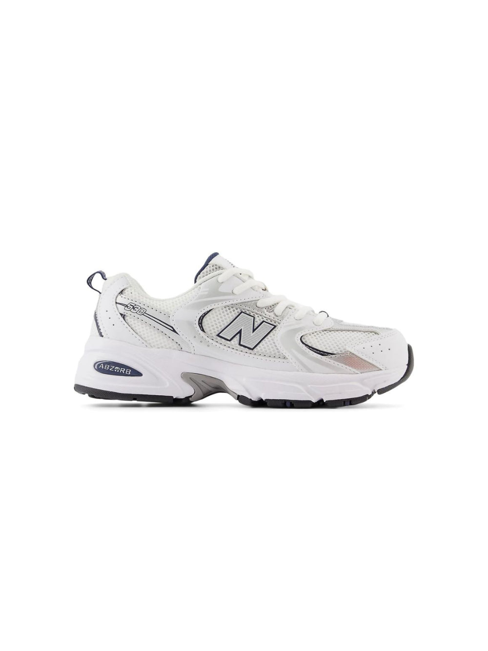 Sneakers 5030 per bambini New Balance Kids bianche con chiusura frontale con lacci GR530 SB1 NEW BALANCE KIDS 