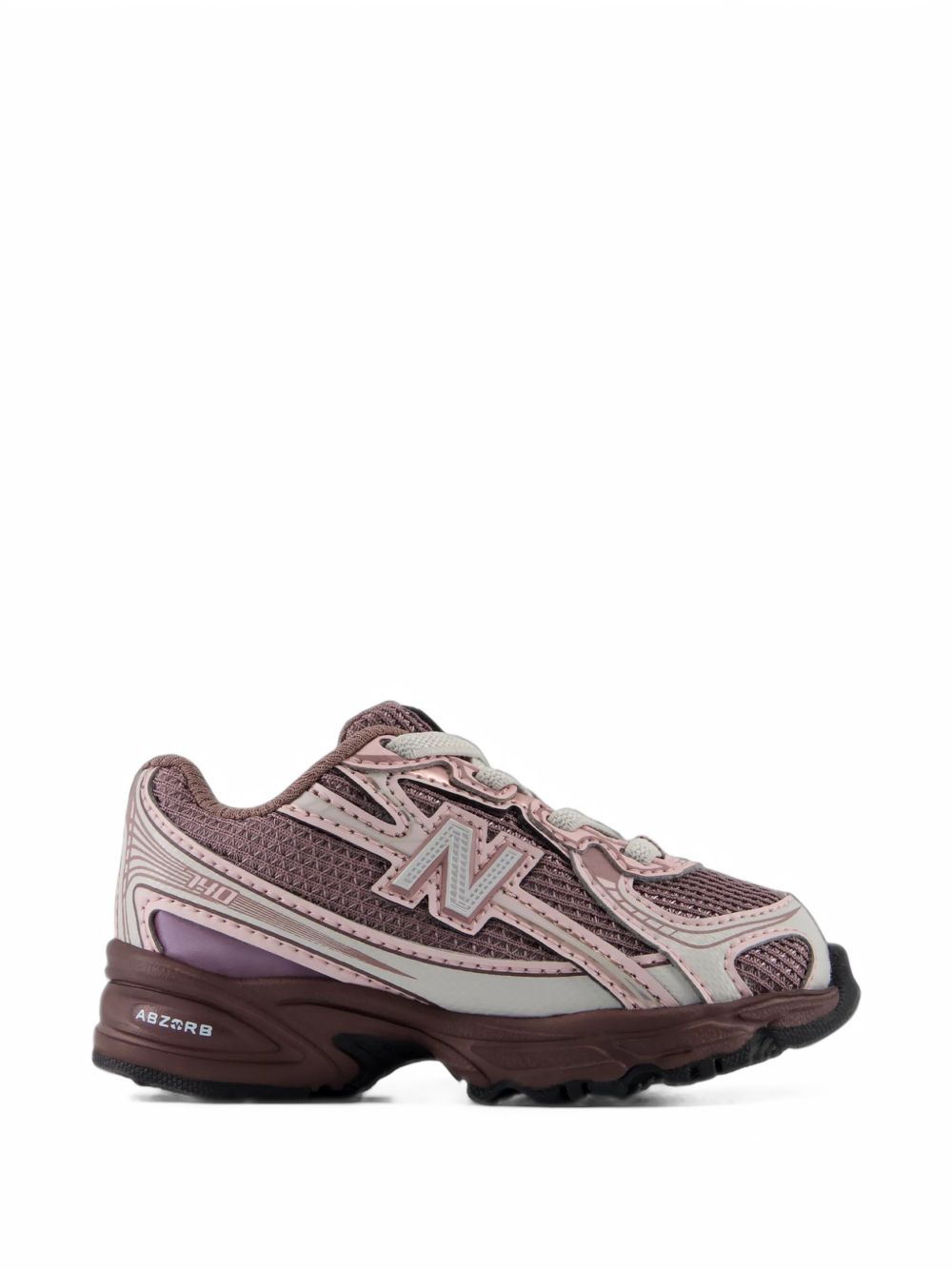 Sneakers per bambina New Balance 740 Kids rosa con pannelli in rete I740 8TU NEW BALANCE KIDS 