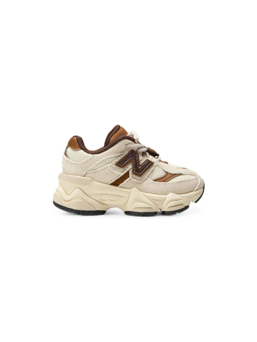 Sneakers 9060 per bambini New Balance Kids bianche con inserti in pelle I9060 2Y4 NEW BALANCE KIDS 
