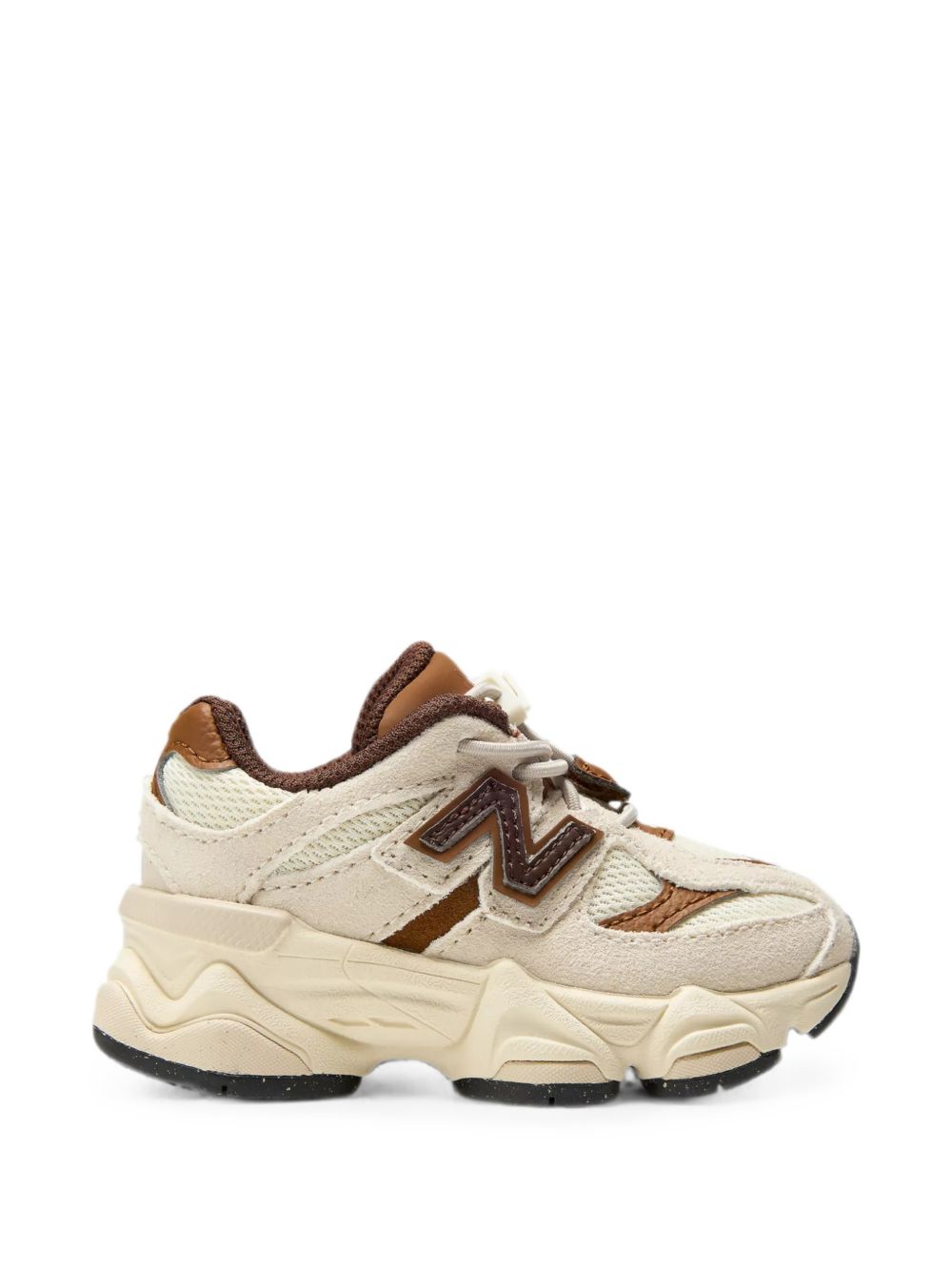 Sneakers 9060 per bambini New Balance Kids bianche con inserti in pelle I9060 2Y4 NEW BALANCE KIDS 