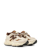 Sneakers 9060 per bambini New Balance Kids bianche con inserti in pelle I9060 2Y4 NEW BALANCE KIDS 