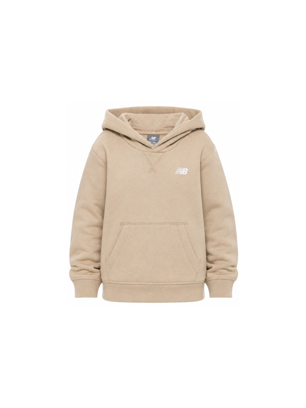 Felpa per bambini New Balance Kids beige con logo sul davanti LAKB0056 SOT NEW BALANCE KIDS 