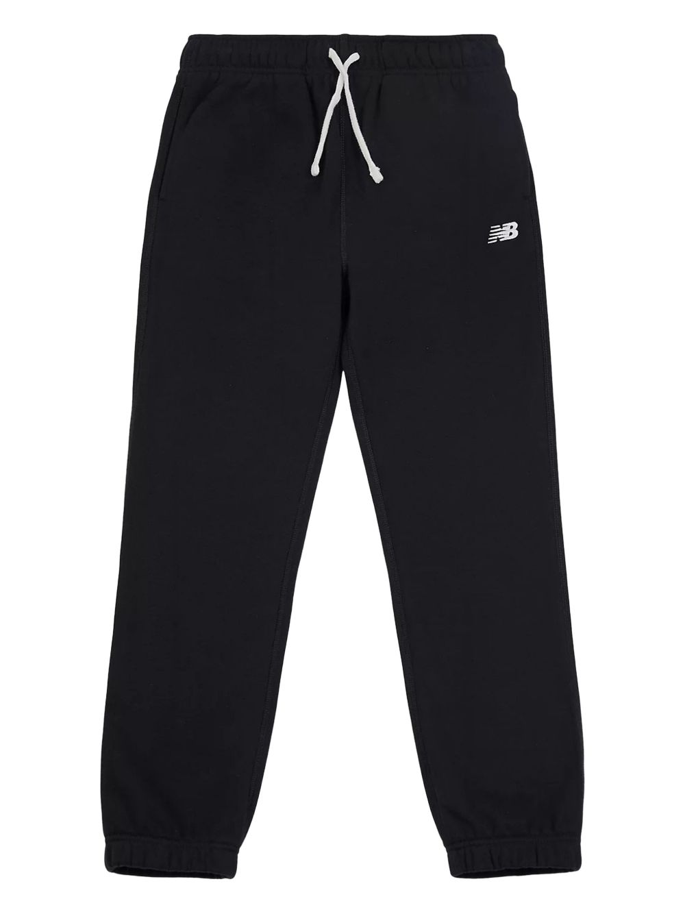 Pantaloni sportivi per bambini New Balance Kids neri con stampa logo sul davanti LAKB0060 BK NEW BALANCE KIDS 