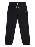 Pantaloni sportivi per bambini New Balance Kids neri con stampa logo sul davanti LAKB0060 BK NEW BALANCE KIDS 