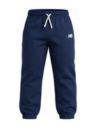 Pantaloni sportivi New Balance Kids blu con logo stampato sul davanti LAKB0060 NNY NEW BALANCE KIDS 