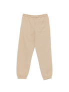 Pantaloni sportivi New Balance Kids beige con logo stampato sul davanti LAKB0060 SOT NEW BALANCE KIDS 
