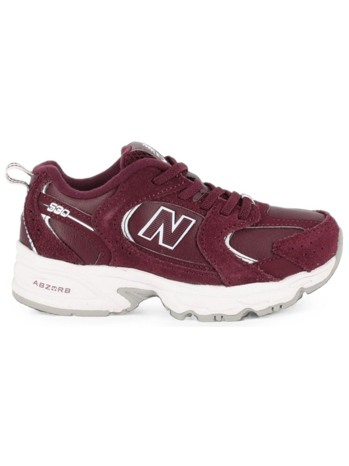 Sneakers 530 per bambini New Balance Kids rosse con design a pannelli P530 6MQ NEW BALANCE KIDS 