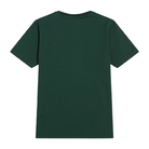 T-shirt per bambino New Balance Kids verde con stampa scarpe sul davanti YT62A1UP NOG NEW BALANCE KIDS 