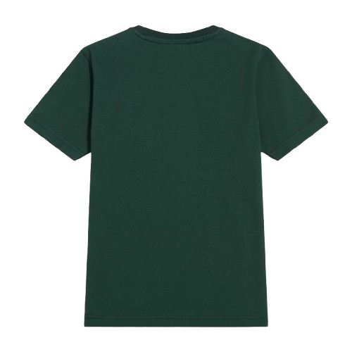T-shirt per bambino New Balance Kids verde con stampa scarpe sul davanti YT62A1UP NOG NEW BALANCE KIDS 