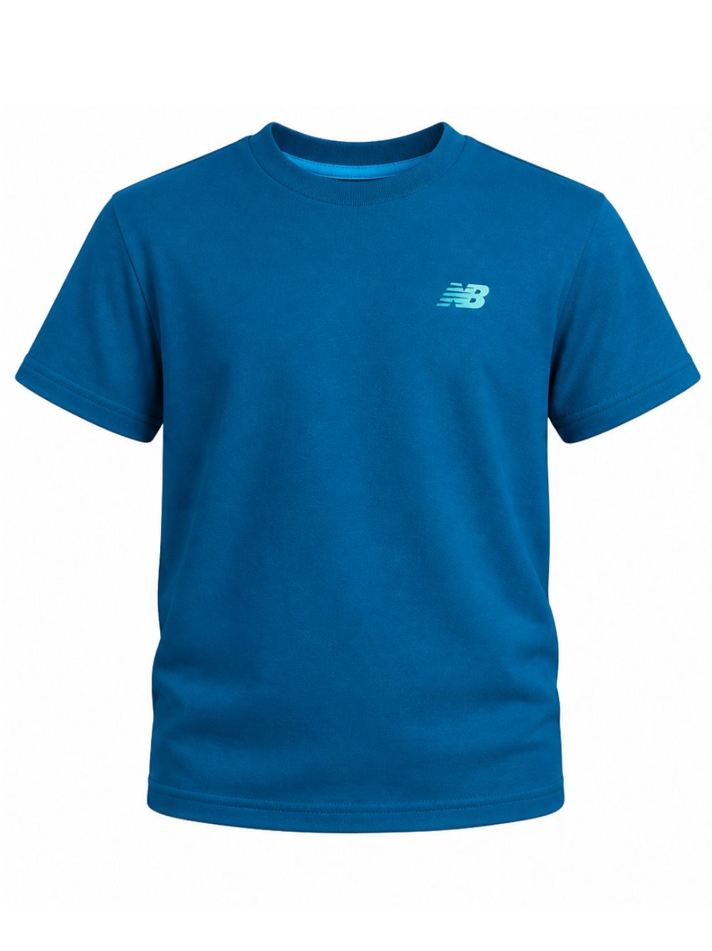 T-shirt per bambino New Balance Kids blu con stampa grafica sul retro YT62O02X STS NEW BALANCE KIDS 