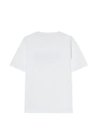 T-shirt per bambino Off White Kids bianca con stampa grafica 44BAA002F26J001 WHITE OFF WHITE KIDS 