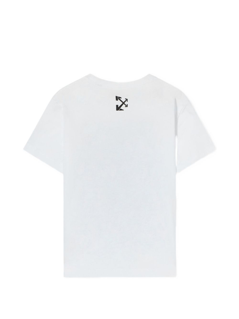 T-shirt per bambino Off White Kids bianca con stampa grafica 44BAA002F26J006 WHITE OFF WHITE KIDS 