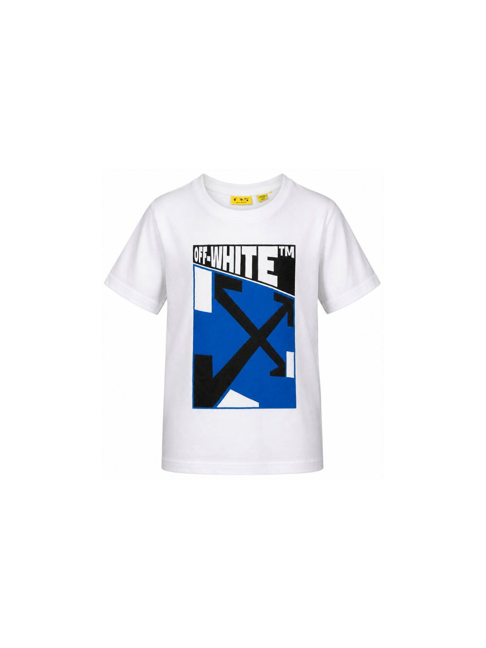 T-shirt per bambino Off White Kids bianca con stampa grafica 44BAA002F26J006 WHITE OFF WHITE KIDS 