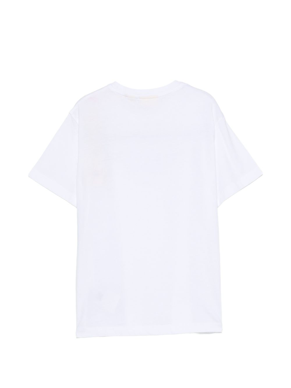 T-shirt per bambino Off-White Kids bianca con logo sul davanti 44BAA002F26J00I WHITE OFF WHITE KIDS 