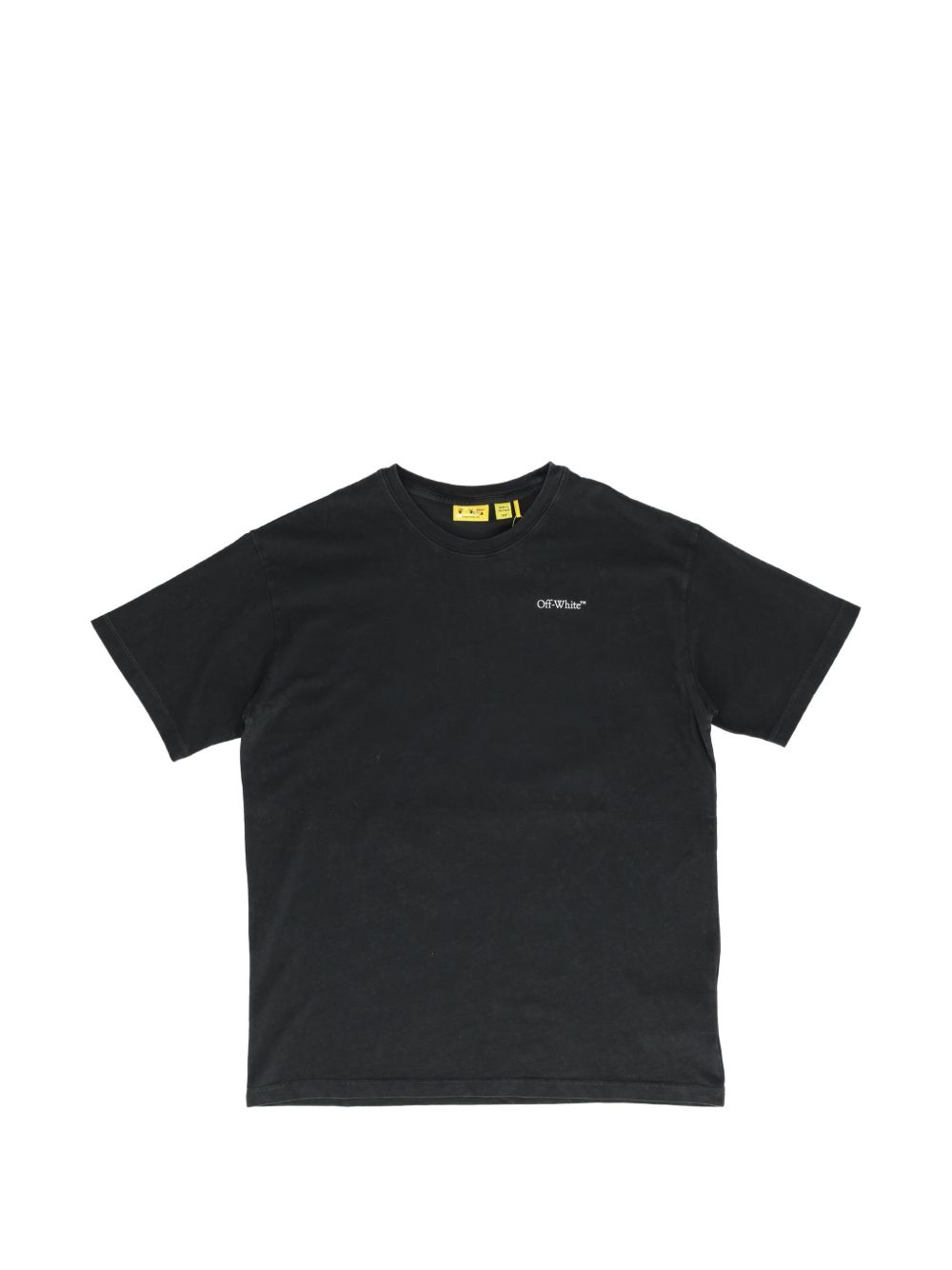 T-shirt per bambino Off White Kids nera con vestibilità oversize 44BAA019F26J004 BLACK OFF WHITE KIDS 