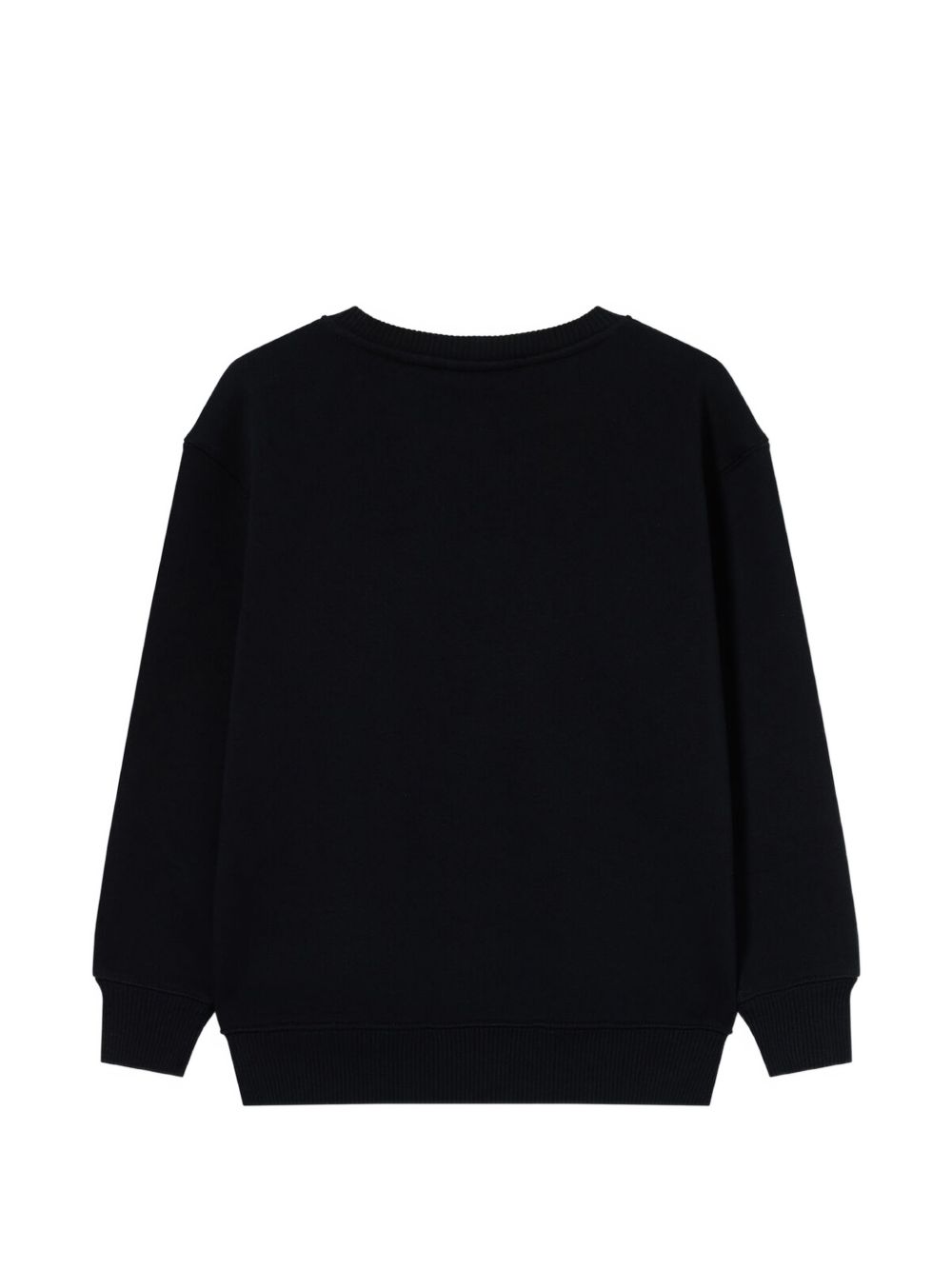 Felpa per bambino Off-White Kids nera con logo sul davanti 44BBA001F26F001 BLACK OFF WHITE KIDS 