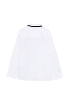 Camicia per bambina Off-White Kids bianca con colletto classico 44BGE006F26F001 WHITE OFF WHITE KIDS 