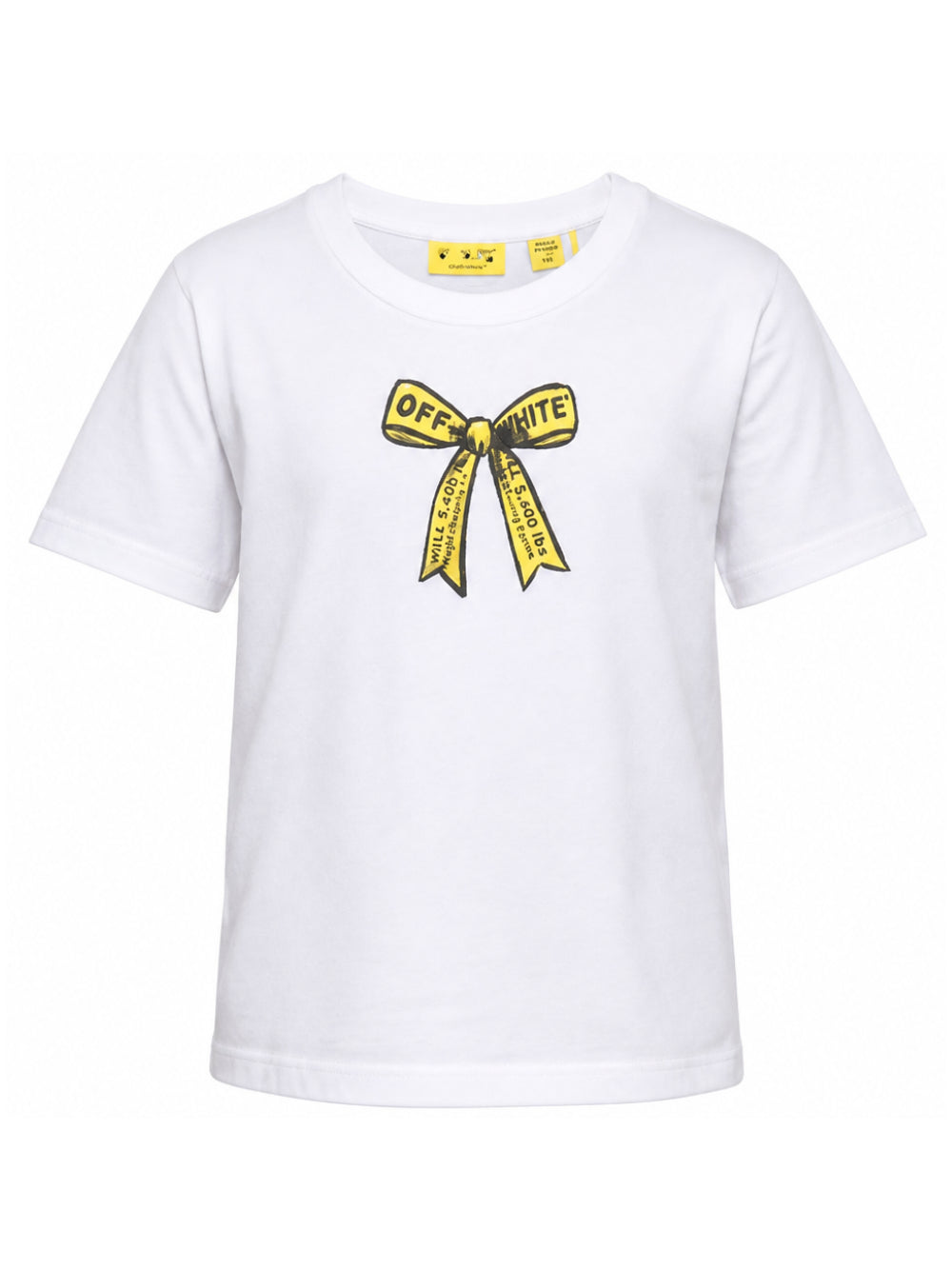 T-shirt per bambina Off White Kids bianca con stampa grafica 44GAA001F26J009 WHITE OFF WHITE KIDS 