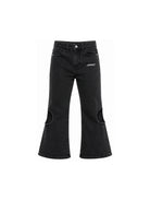 Jeans per bambina Off-White Kids denim con logo ricamato sul davanti 44GYA002F26D001 BLUSH OFF WHITE KIDS 