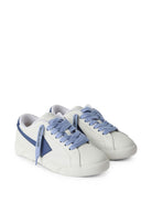 Sneakers per bambini Off White Kids bianche con stampa logo OF06027430 WHTNVY OFF WHITE KIDS 