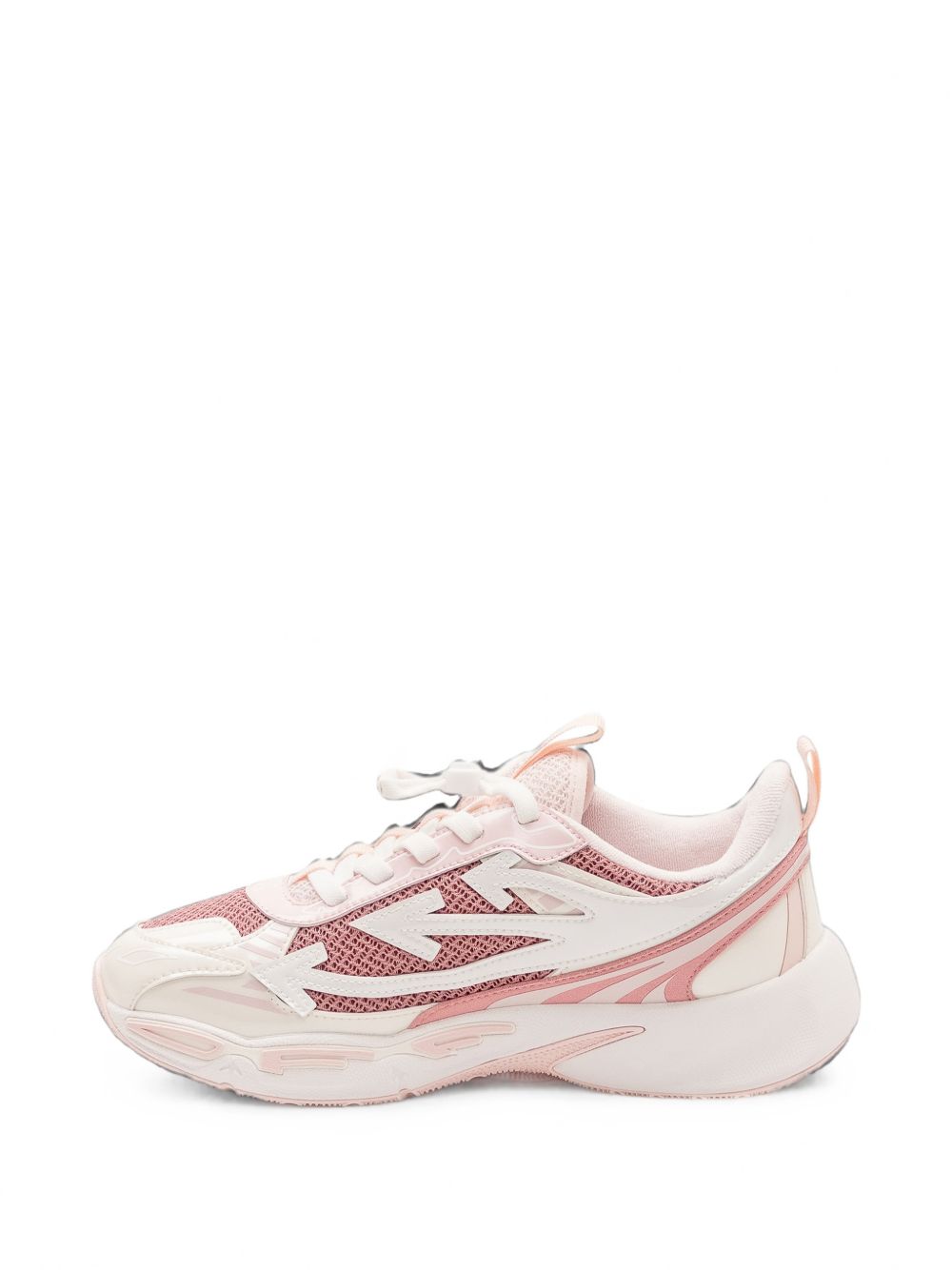 Sneakers per bambina Off White Kids rosa con logo OF06029655 PNKWHT OFF WHITE KIDS 