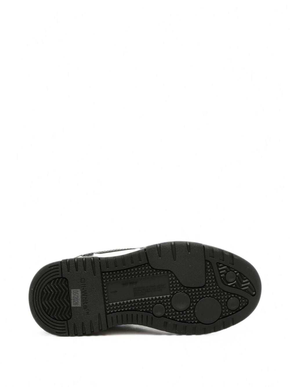 Sneakers Out Of Office per bambini Off-White Kids bianche con motivo Arrows OF06414101 WHTBLK OFF WHITE KIDS 