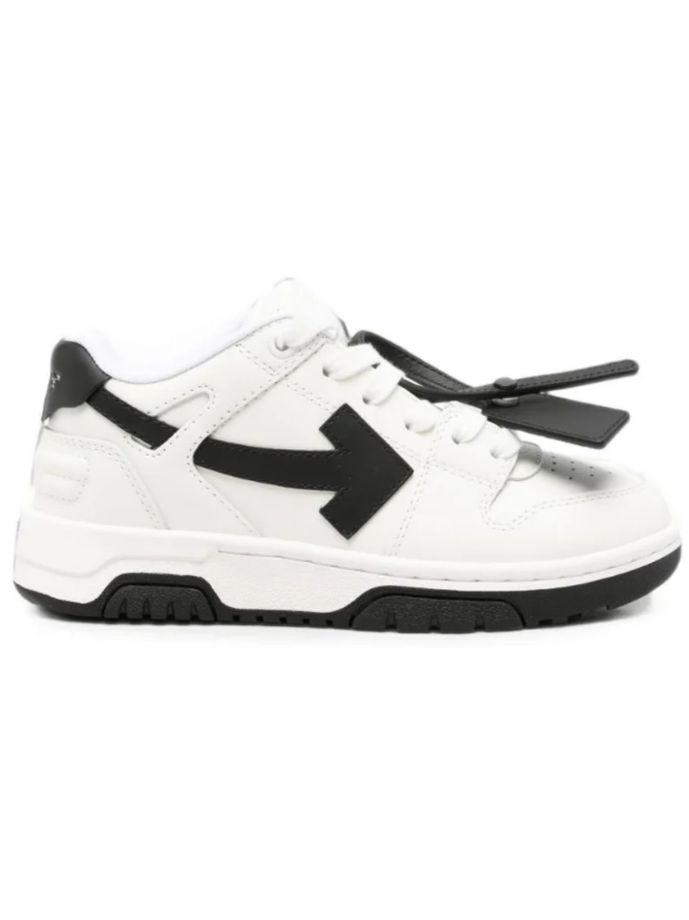 Sneakers Out Of Office per bambini Off-White Kids bianche con motivo Arrows OF06414101 WHTBLK OFF WHITE KIDS 