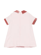 Abito per neonata Paio Crippa Kids rosa con tessuto twill BICE 33 PAIO CRIPPA KIDS 